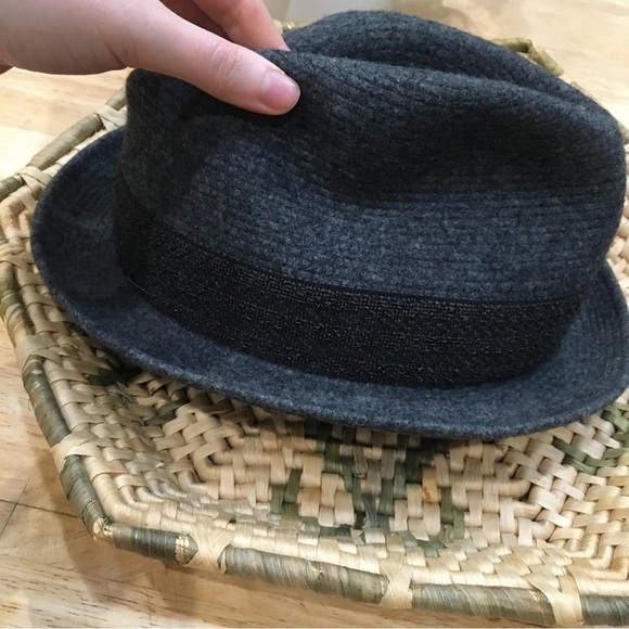 JOSEPH E WARD VINTAGE GRAY WOOL FEDORA Sussex - Picture 3 of 8